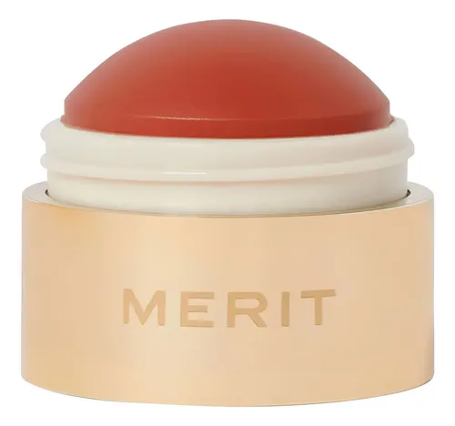 Merit Makeup – Blush Contorno Rubor Bronzer Corrector Tono Del Maquillaje Persimmon – Rojo Anaranjado Suave