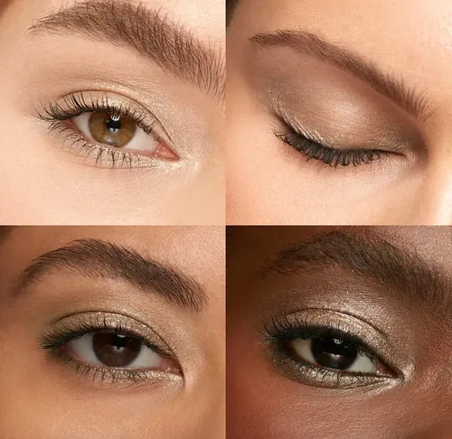 Sombra Barra Kiko Milano Long Lasting Golden Beige Brillante Cruelty Free