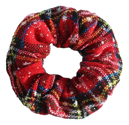 Scrunchie Navidad Accesorio Cabello Niños Y Adultos