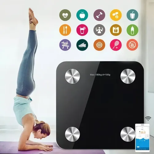 Balanza Inteligente Digital Bluetooth App Corporal