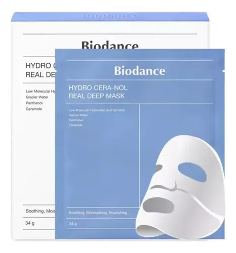 Biodance Hydro Cera-nol Real Deep Mask- Mascarilla Profunda Hidratante Pack de 4 unidades