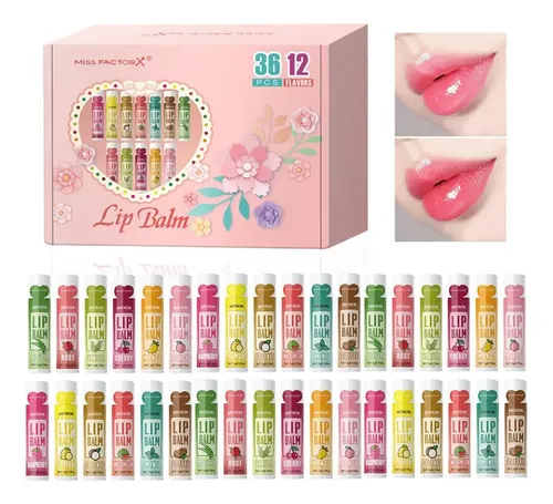 /ff Set Y Caja De Bálsamo Labial De 3.6 Unidades, Key Lip/ C
