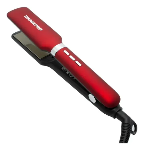 Teknikpro Red Passion Planchita Peluquería Pelo Húmedo Seco