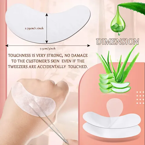 1000 Pares De Almohadillas De Gel Para Los Ojos Kit