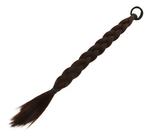 Extensión De Cabello Recto Largo Para Coleta Sintética Trenz