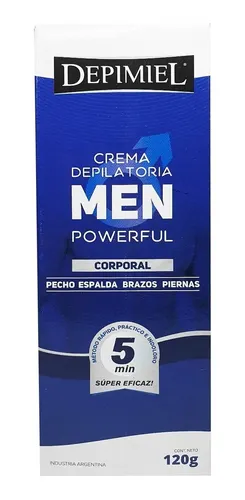 Depimiel Men Crema Depilatoria Powerful Corporal 5 Minutos