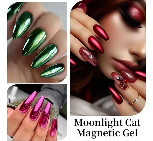 Esmalte De Uñas Espejo Metalizado 12 Colores 001 Gold 7.5