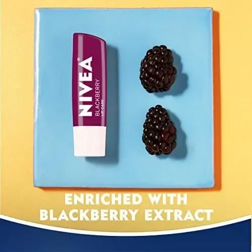 Nivea Blackberry Lip Care – Bálsamo Labial Teñido Para Lab