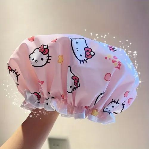 Gorro De Ducha Doble Capa Engrosado Resistente Baño