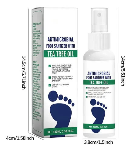 H Spray Para Pies Antitranspirante Y Antiolor – 100 Ml