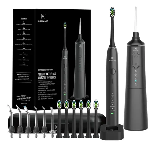 Irrigador Bucal Huaco Care Combo 5 Modos Con Tanque De 300 M