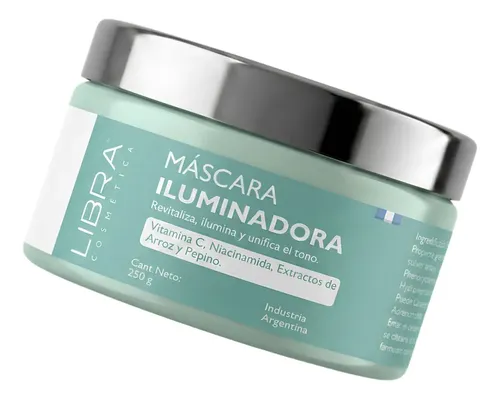 Libra Mascara Facial Iluminadora Y Revitalizante 250g