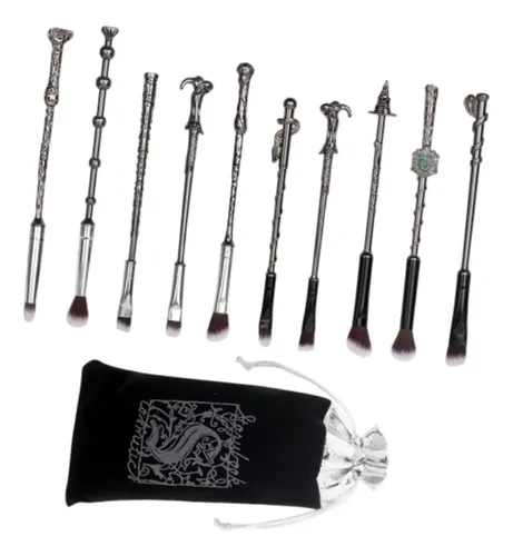 Kit De 10 Brochas De Maquillaje, Brochas De Maquillaje