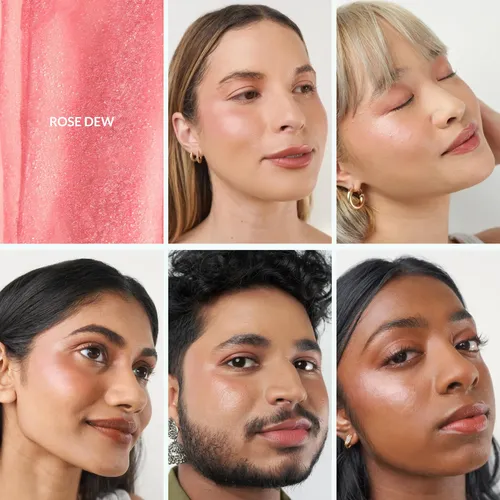 Iluminador En Barra Mango People Dewy Glow Rose Dew, 5 Ml