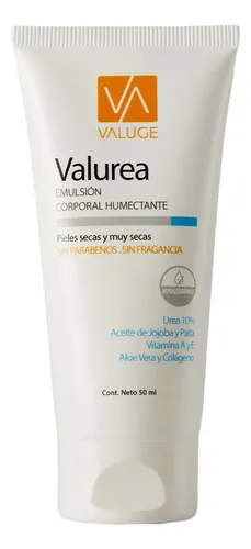Valurea Emulsión Corporal Humectante Valuge X50ml Fragancia Neutra