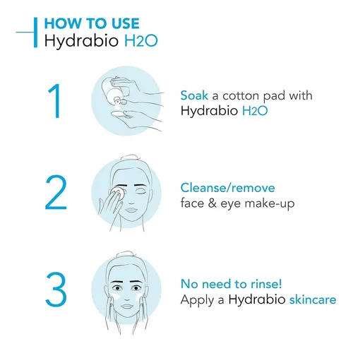 Agua Micelar Bioderma Hydrabio H2o 500ml Para Piel Deshidrat