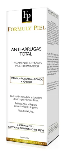 Crema Antiarrugas Total Formuly Piel Tratamiento Intensivo