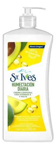 Crema para cuerpo St. Ives Humectación Diaria en dosificador 532mL
