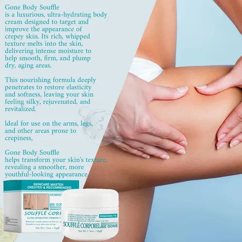 Crema Corporal Reafirmante, Crepe Ultrahidratante Para Piele