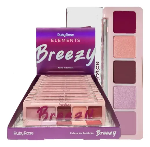 Paleta de sombras de ojos Breezy Hbf535 – Unit Ruby Rose J