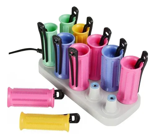 – Rodillos Eléctricos For El Cabello Con Calefacción,