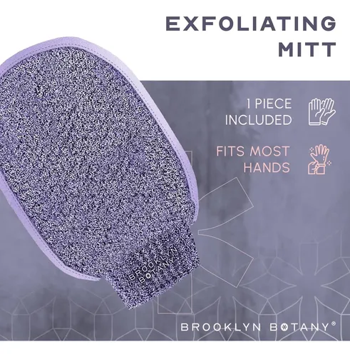 Manopla Exfoliante Resistente Para Baño Y Masaje Corporal