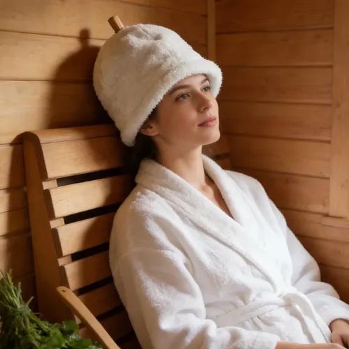 ` Gorro De Sauna For Hombre Y Mujer, Gorro De Baño U