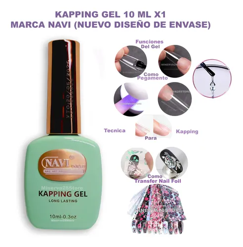 Kit Tips Soft Gel Mely X500u Press On Kapping Gel, Premium