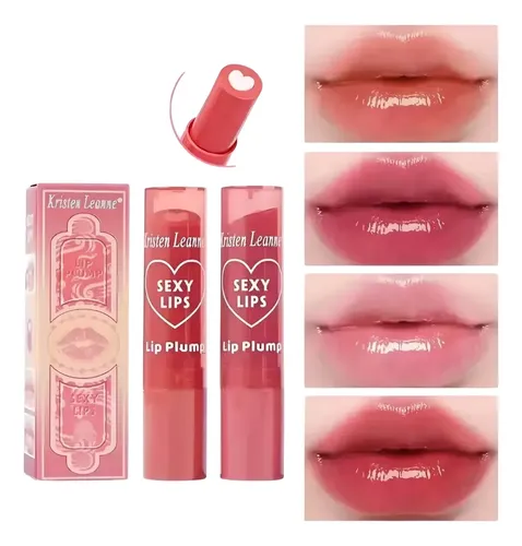 Lip Plump Sexy Lips Gloss Engrosador C/color Centro Corazon