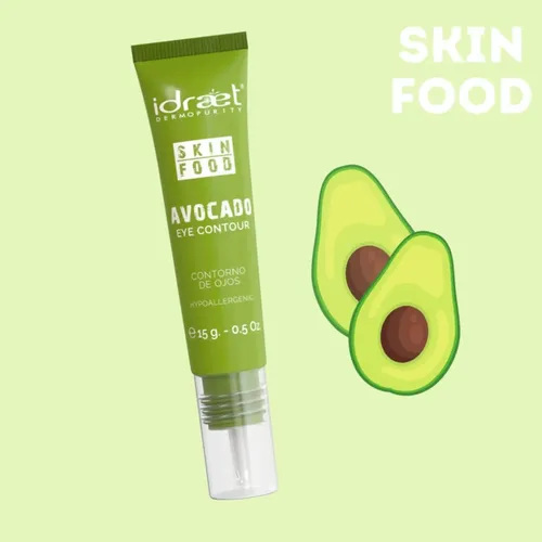 Crema Contorno Ojos Idraet Avocado Hidratante Ilumina 15g
