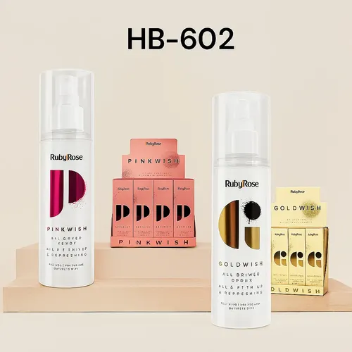 Fijador Primer Spray Ruby Rose Gold Wish Hb-602
