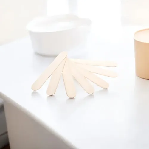Espatula De Madera Baja Lengua **pack X 100 U