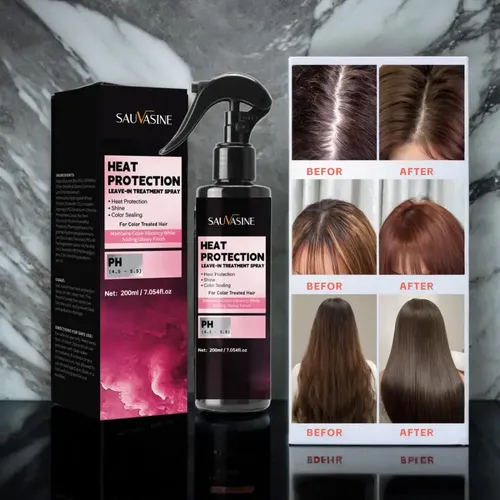 +spray Lanthome Protector Térmico Sin Enjuague Para Cabello/