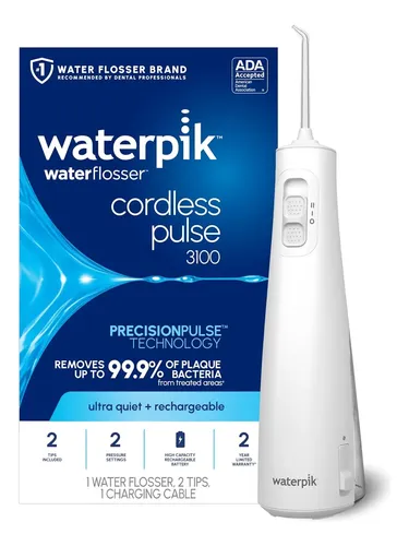 +flosser De Agua Portátil Recargable Pulso Inalámbrico Agua/ Agua
