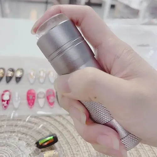 Lámpara Uv Para Uñas Portátil Con 12 Leds Y Secado Rápid