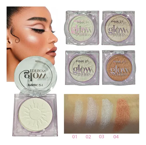 Iluminador Glory Highlighter Original Pink21 Caobamakeup