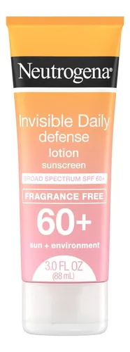 Loción Neutrogena Invisible Daily Defense Spf 60+, 90 Ml