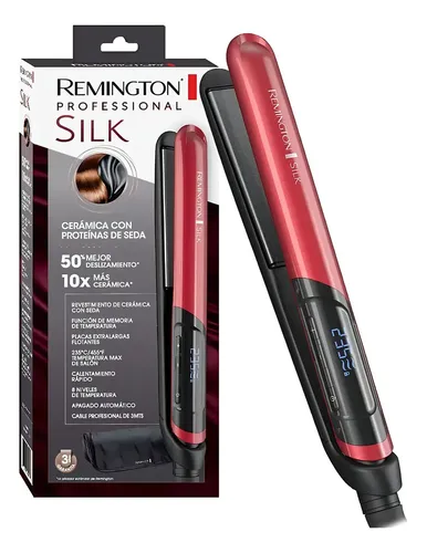 Plancha Alisador De Cabello Remington Silk Profesional 235°