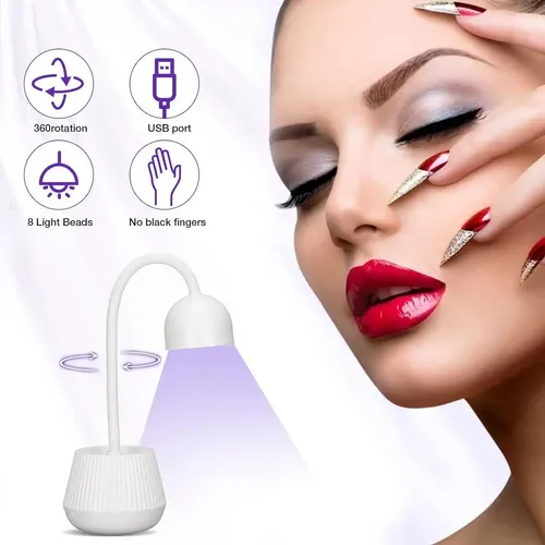 Lámpara De Soft Gel Secadouv Led Color Blanco 18w Cherimoya