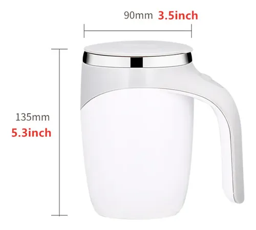 Jsjx Taza – Café Inteligente Con Agitación Automática, Sin /