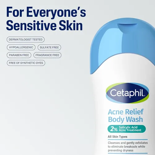 Jabón Corporal Cetaphil Con Ácido Salicílico 2% Para