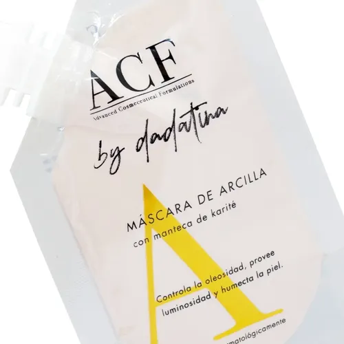 Acf Mascara Facial Arcilla By Dadatina Todo Tipo De Piel Cs