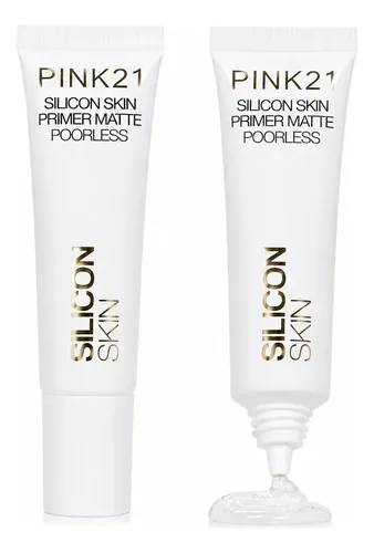 Primer Pink 21 Silicon Skin Poreless Matte Prebase Facial Incoloro