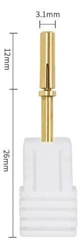Compatible Con Genérico Broca De Uñas 3.1mm Acero /