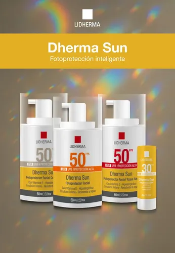Lidherma Dherma Sun Protector Solar Facial Color 50fps