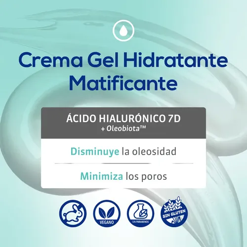 Perpiel Aqua Crema Gel Hidratante Matificante Facial 80 Ml Mixta Día/noche