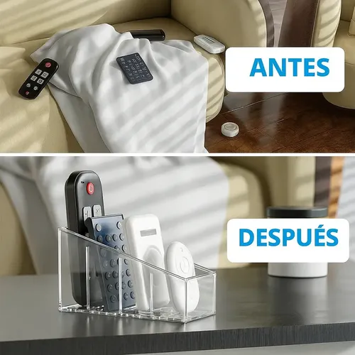 Organizador Acrilico Multiuso Control Remoto Cosmeticos