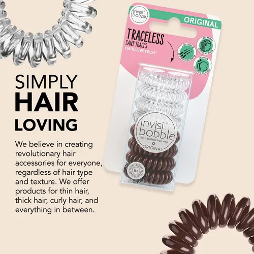..ligas Para El Cabello Invisibobble Original Traceless Spir