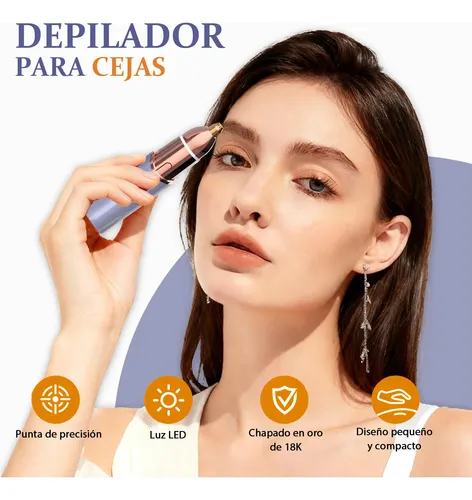 Depiladora Facial 2en1 Rasuradora Eléctrica Mujer Cara Hh Tt