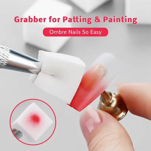 Sponge Pat Gel Uñas 60 Colores Kit Ombre